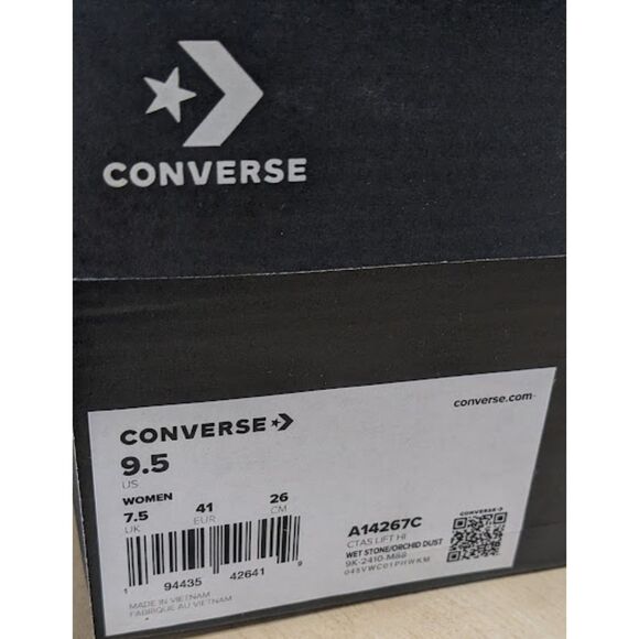 NIB Converse Chuck Taylor All Star Lift Platform Gradient Flowers Hi Tops W9.5 - Picture 13 of 15